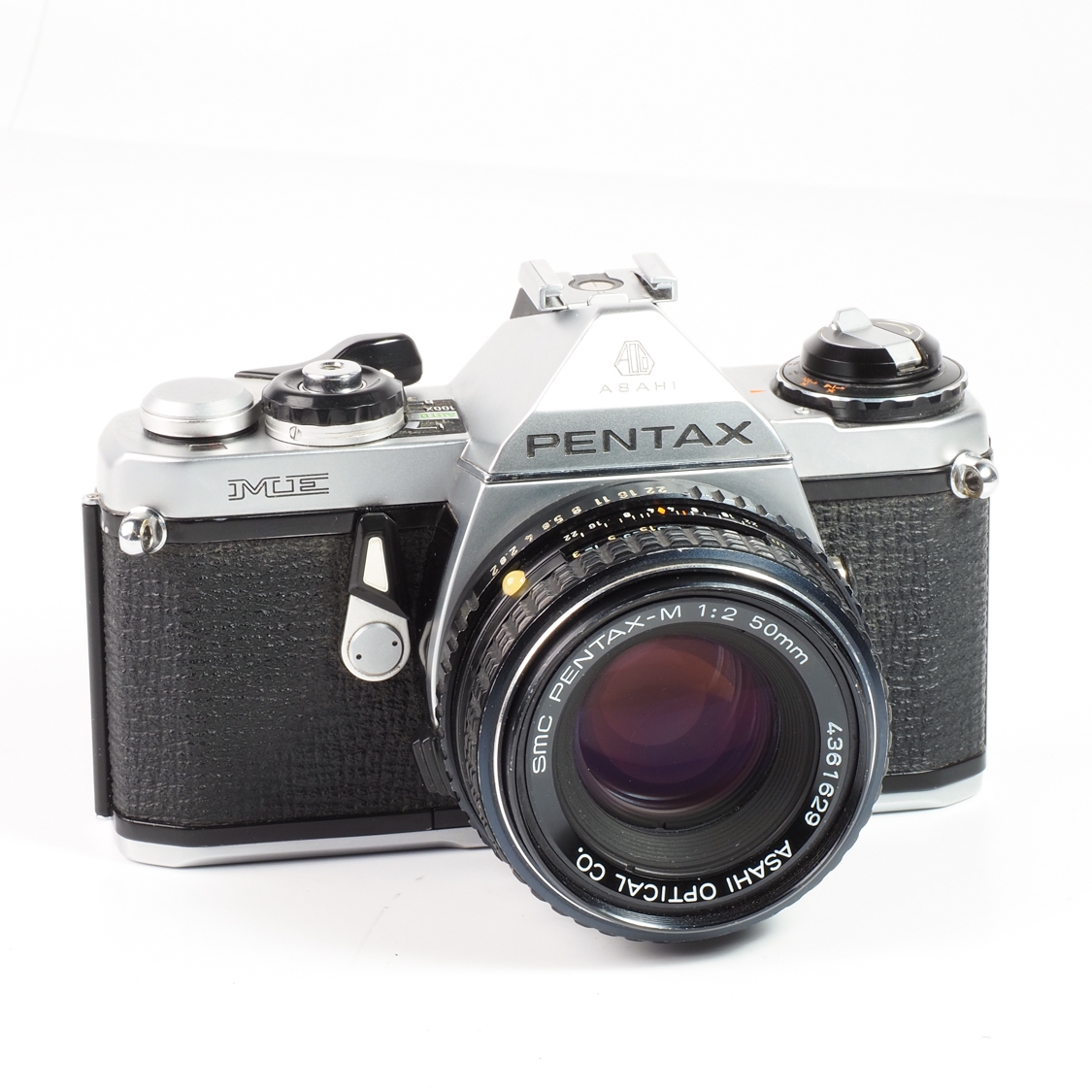 Pentax ME + Pentax-M 50mm f2 (New Seals)(BGN) used