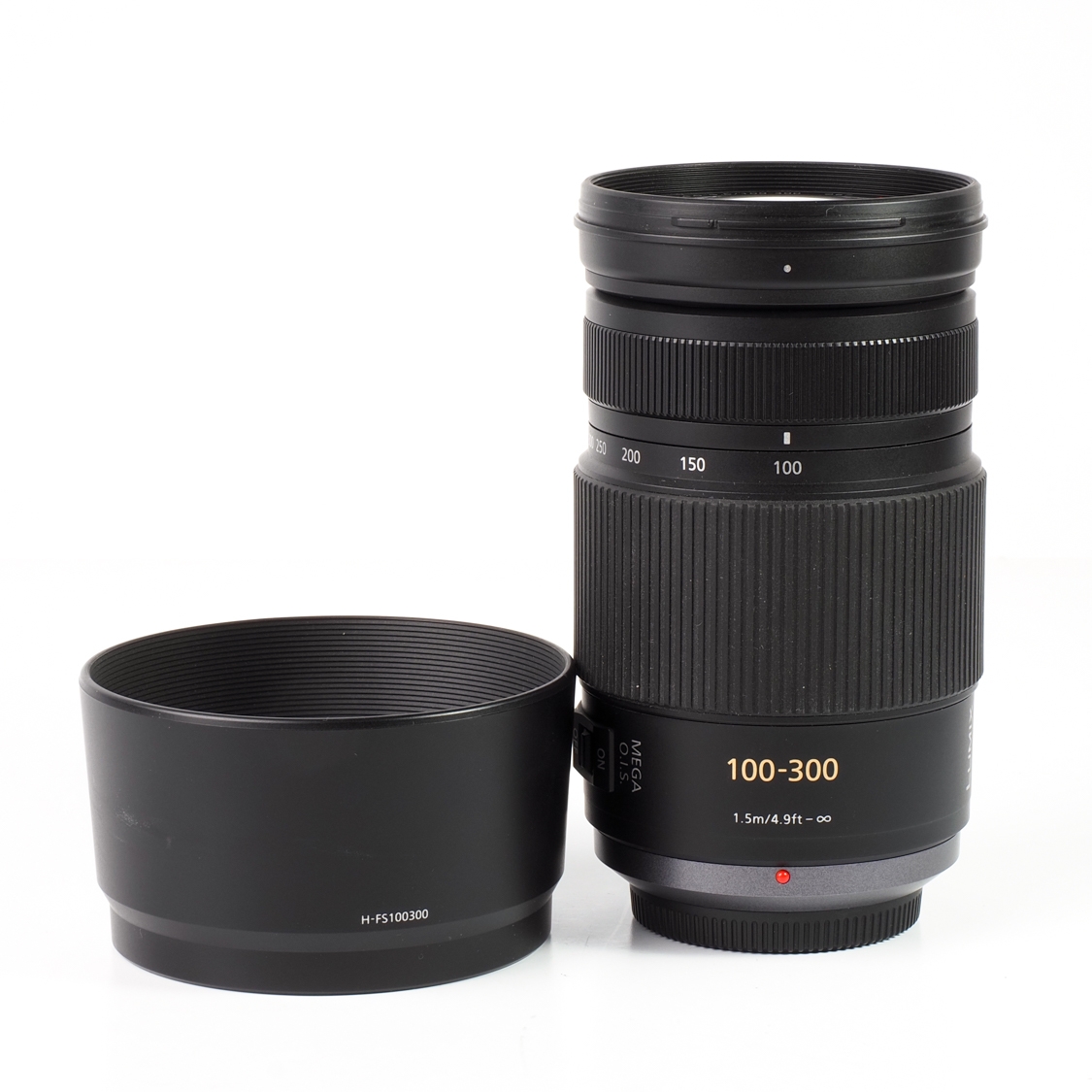 Panasonic 100-300mm f4-5.6 G Vario Mega OIS (EX) MFT used