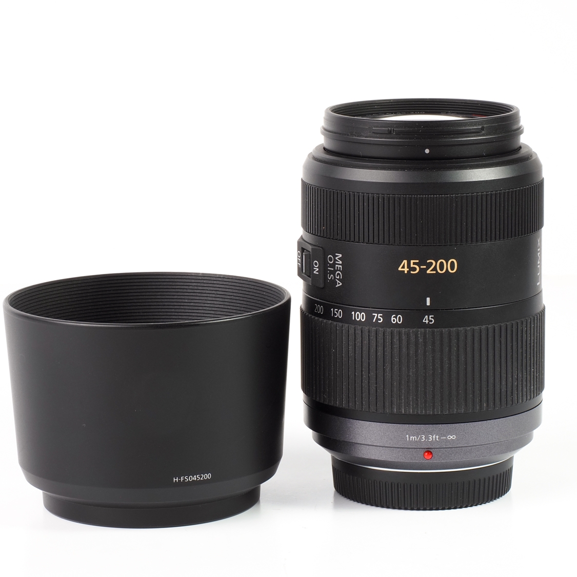 Panasonic 45-200mm f4-5.6 G Vario Mega OIS (BGN) MFT used