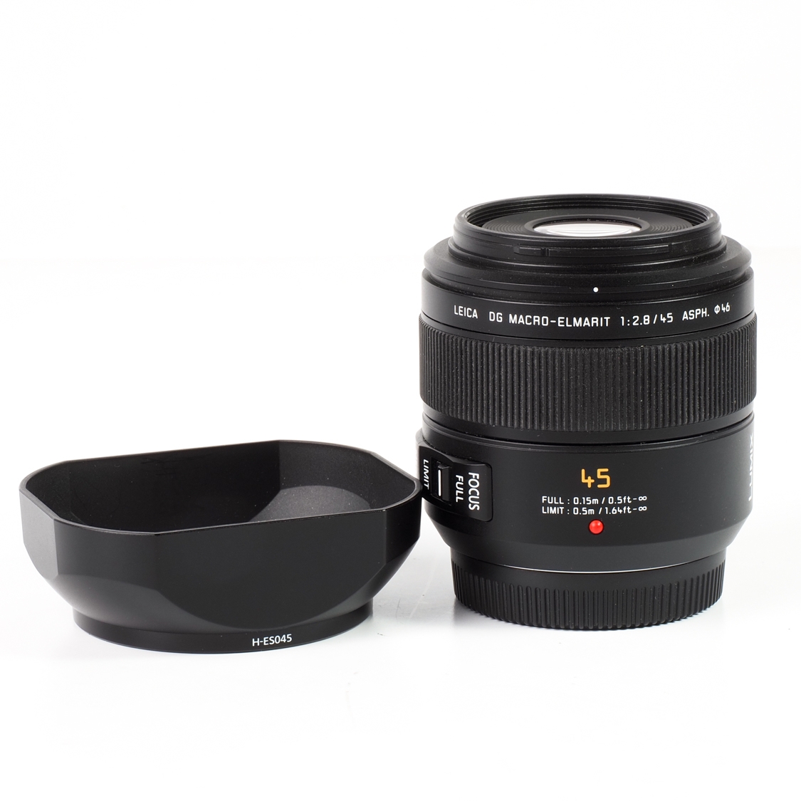 Panasonic Leica DG Macro-Elmarit 45mm f2.8 ASPH Mega OIS (EX) MFT used