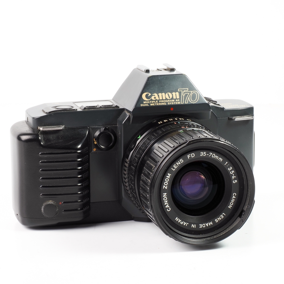 Canon T70 w/ 35-70mm f3.5-4.5 (BGN) used