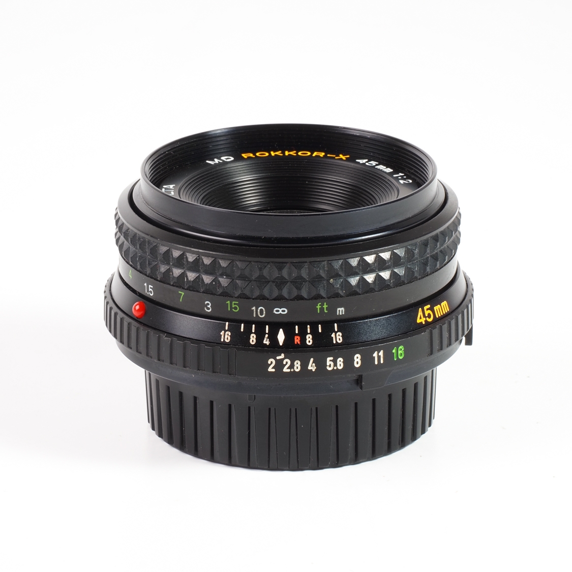 Minolta Rokkor-X 45mm f2 (BGN) MD used