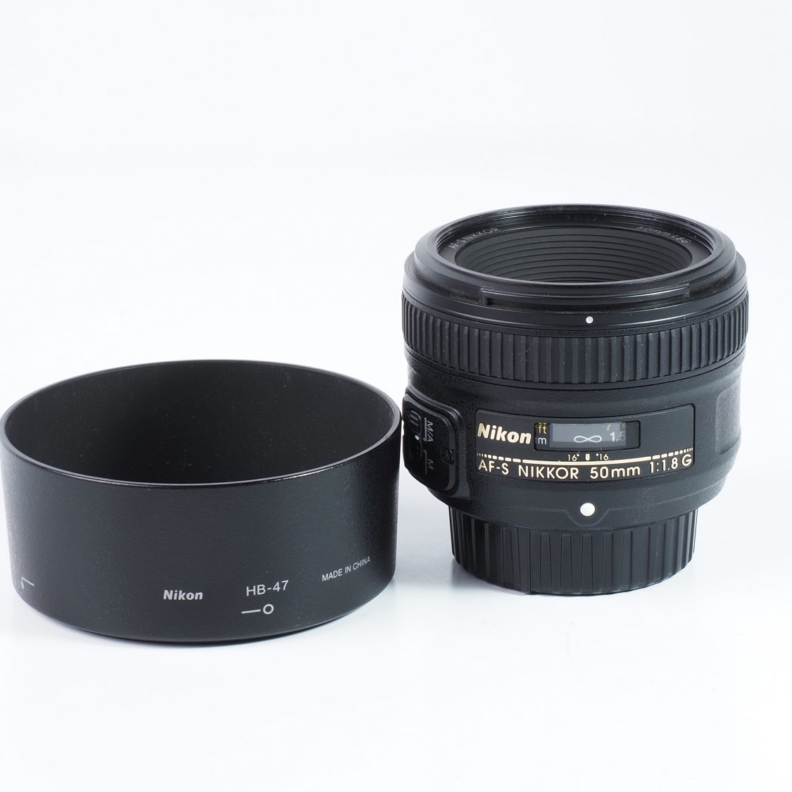 Nikon 50mm f1.8 G (EX) AFS used