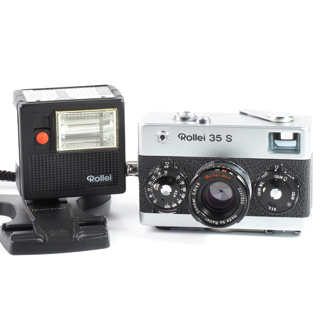 Rollei 35S + 100XLC flash (BGN)(1/2 sec off) used