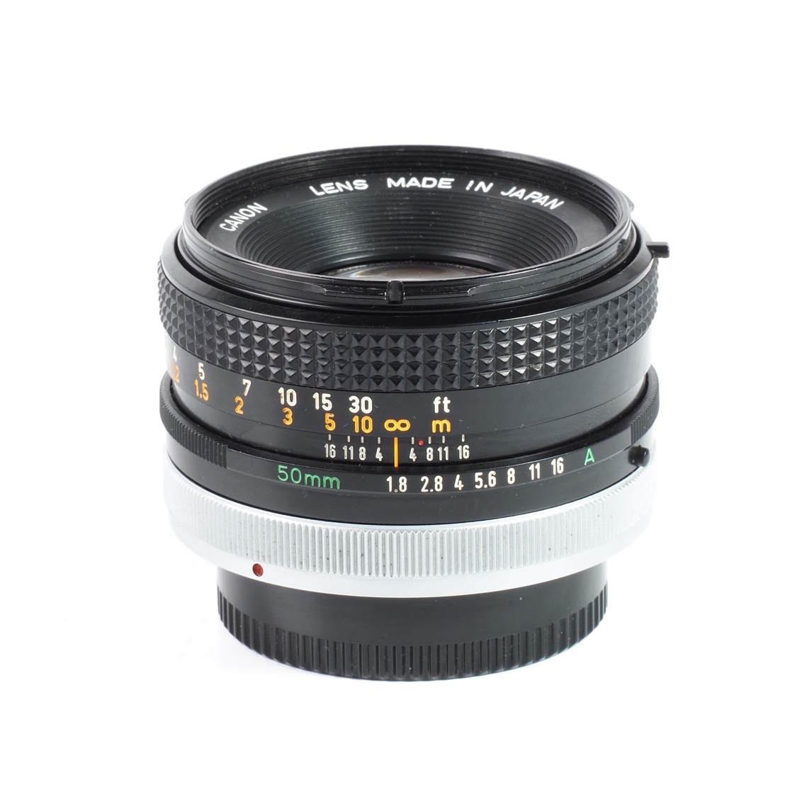 Canon 50mm f1.8 (BGN) FD used