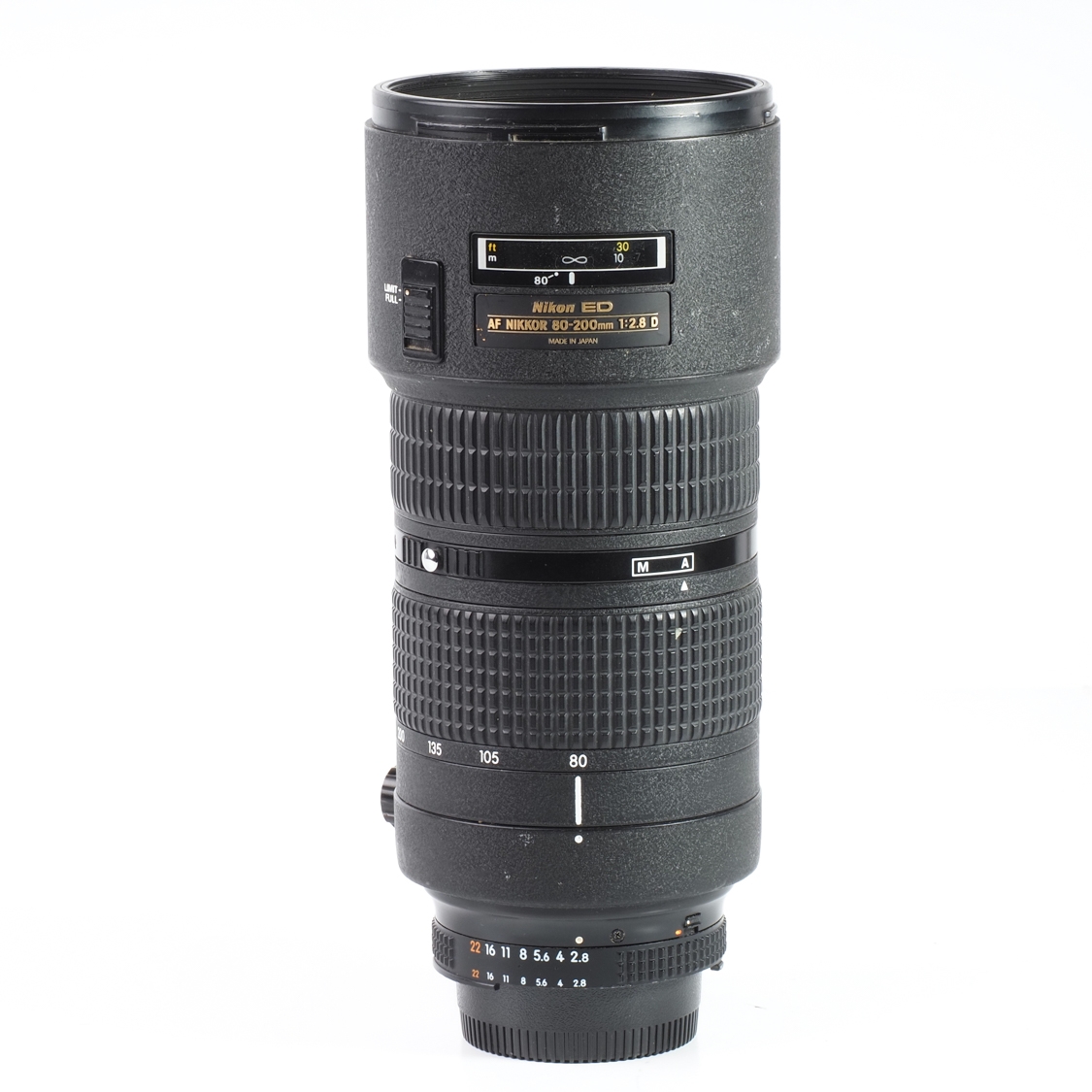 Nikon Nikkor 80-200mm f2.8 ED AFD used
