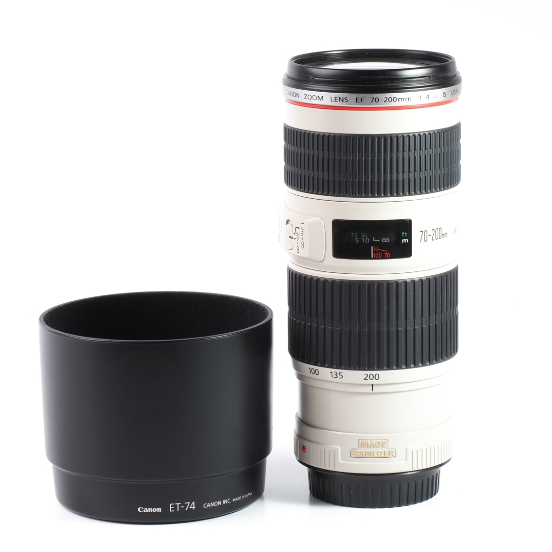 Canon 70-200mm f4 L IS USM (EX+) EF used