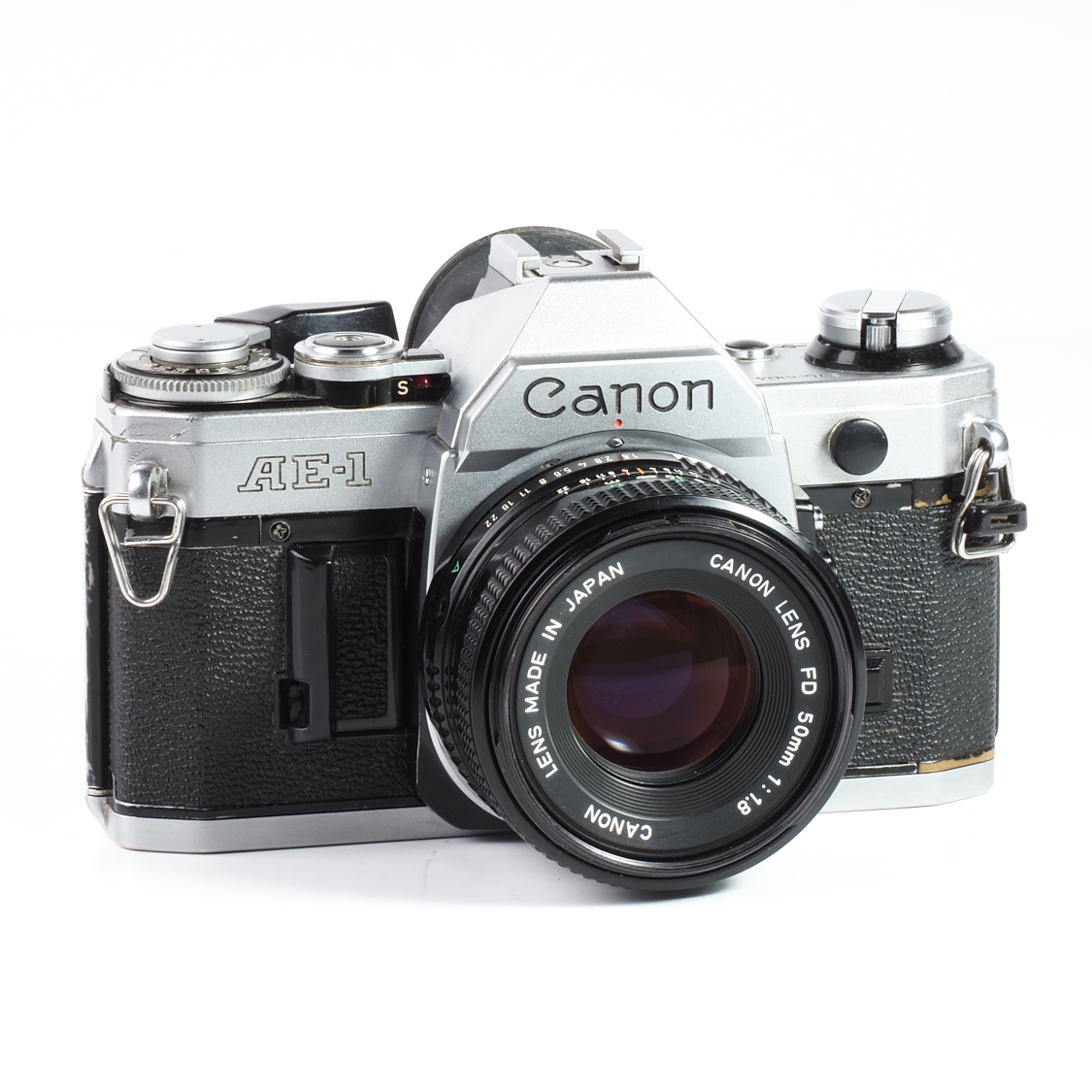Canon AE-1 + 50mm f1.8 (BGN) used