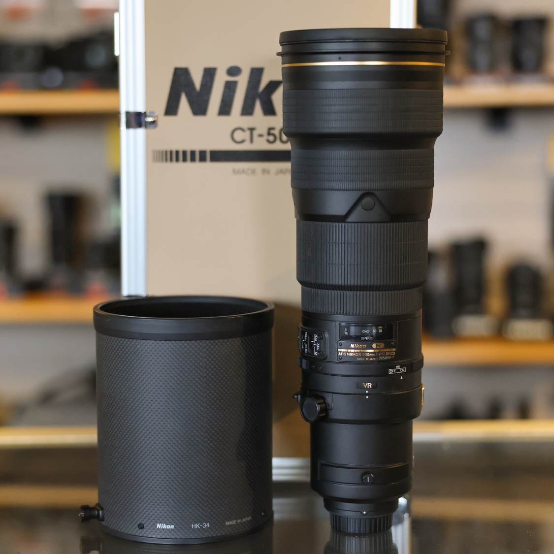 Nikon Nikkor 500mm f4 G ED VR (EX) AF/S used