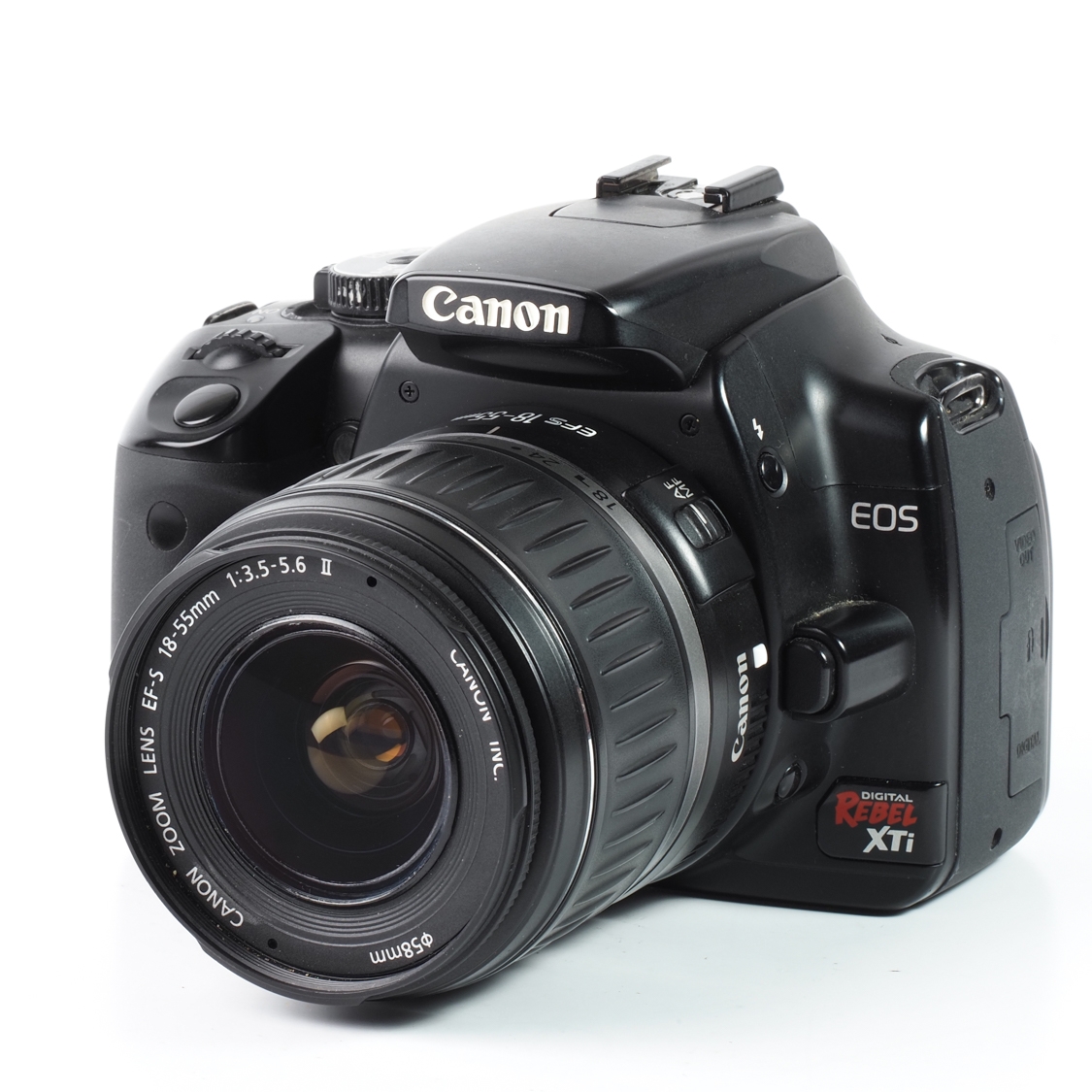Canon XTi + 18-55mm f3.5-5.6 III (BGN) used