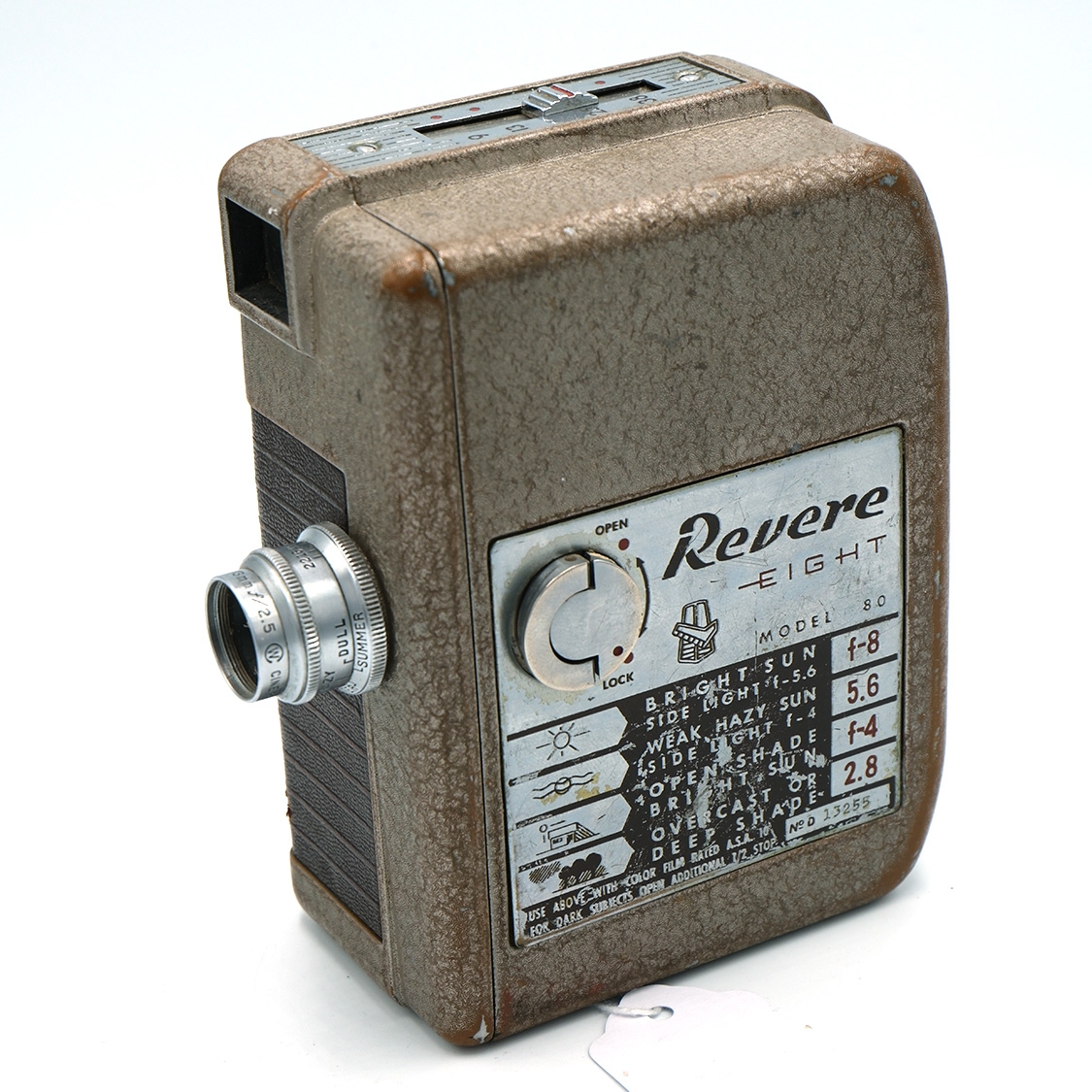 Revere Eight Model 80 8mm Motion Picture Camera (BGN) Used