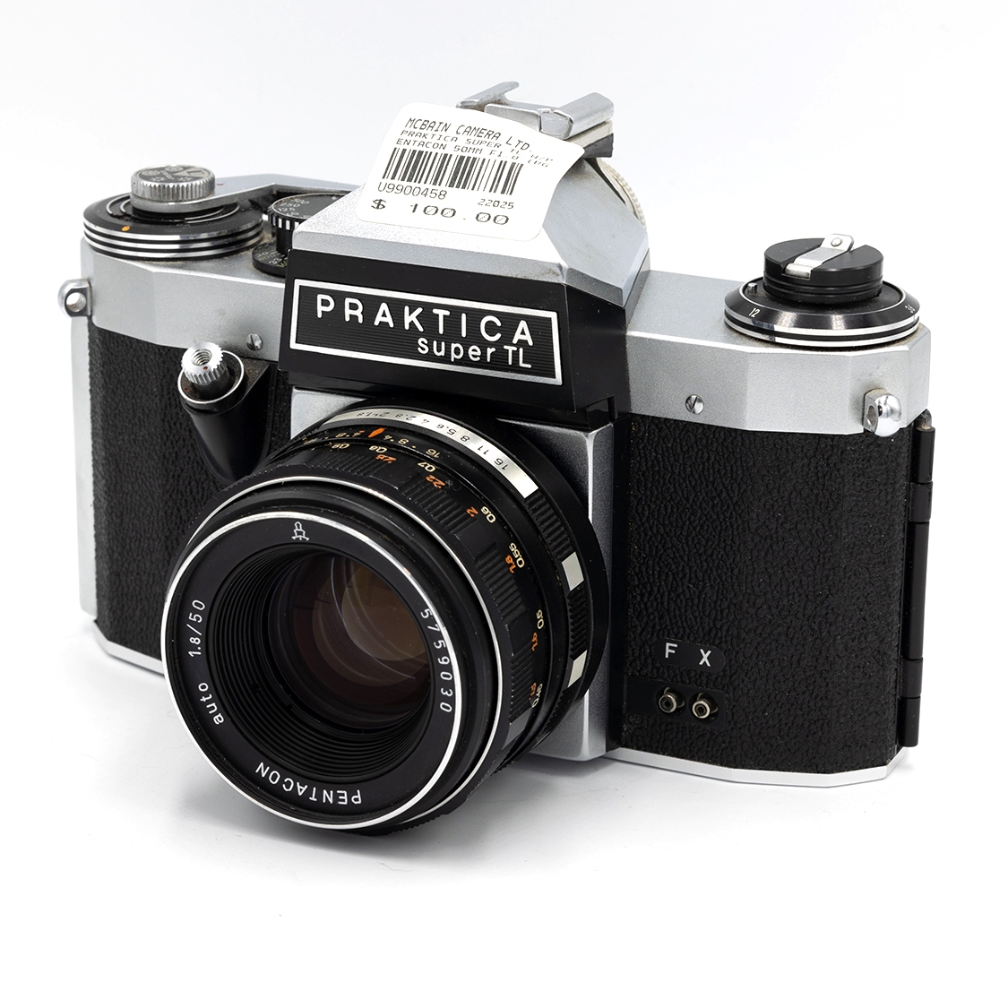 Praktica Super TL 35mm Film SLR Camera with Pentacon 50mm