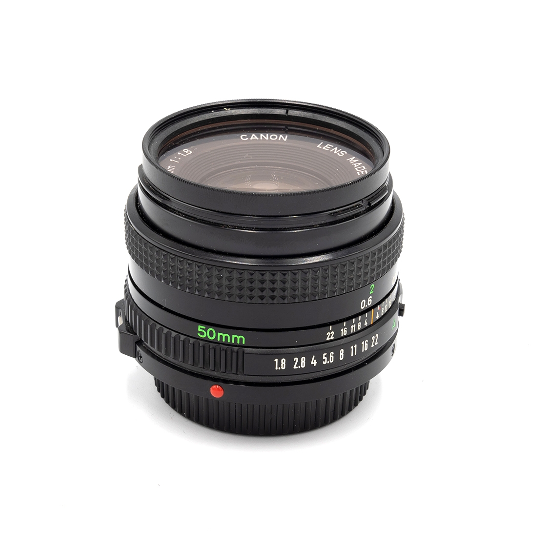 Canon FD 50mm F1.8 (BGN) Used Lens