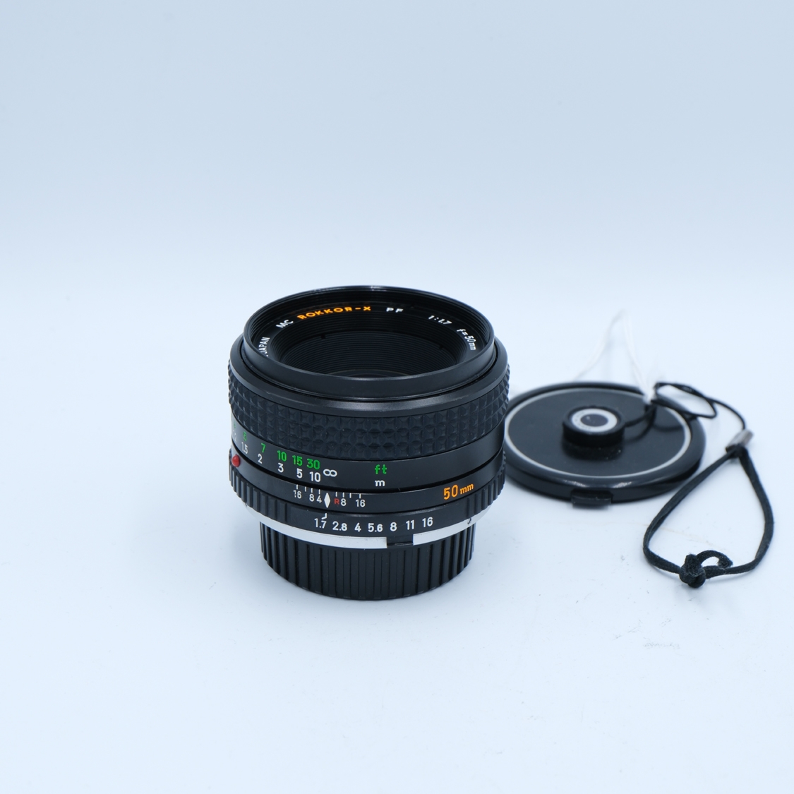 Minolta MD Rokkor-X 50mm F1.7 (BGN) Used Lens