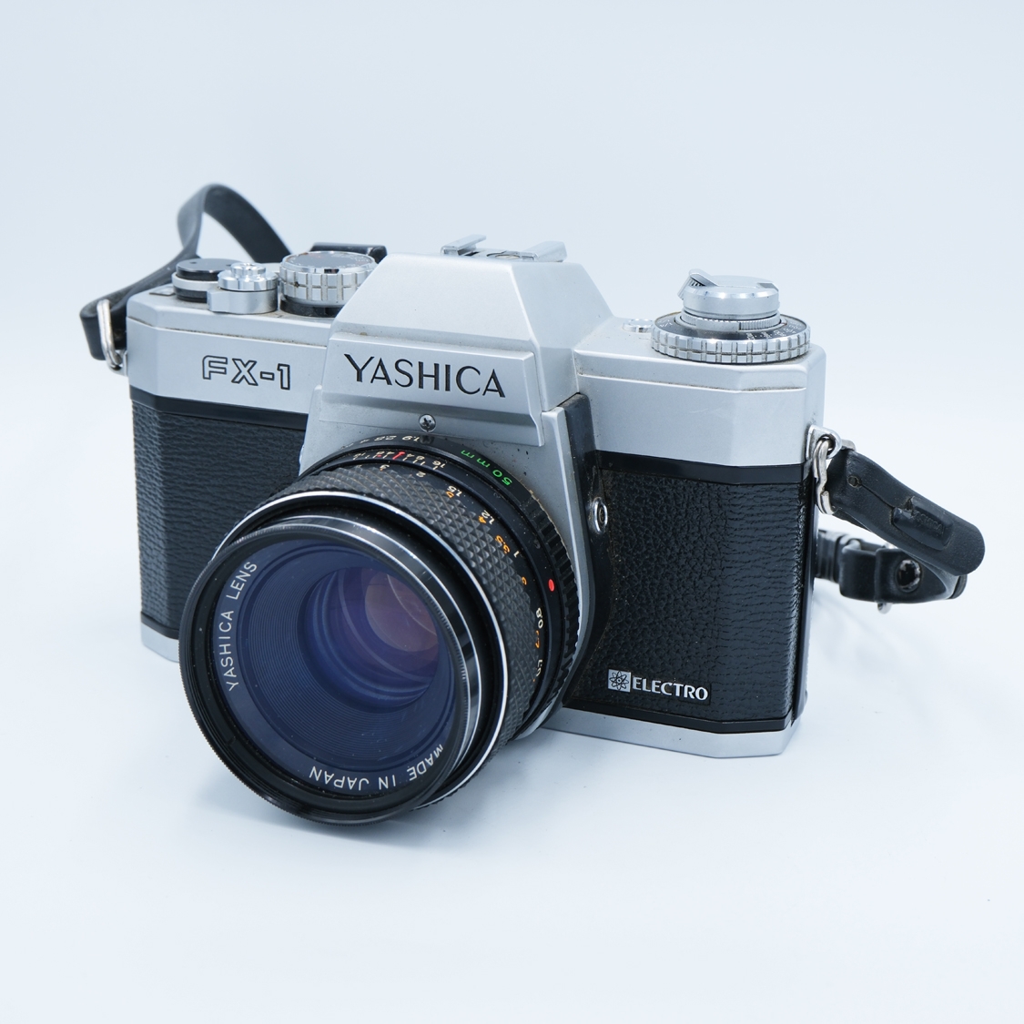 Yashica FX-1 35mm Film SLR Camera with 50mm f1.9 Lens (BGN) Used