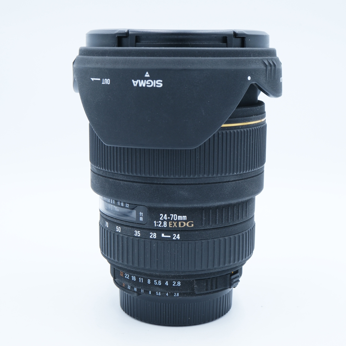 Sigma 24-70mm F2.8 EX DG (As-Is - Lens Coating Worn) Used Lens for Pentax K Mount