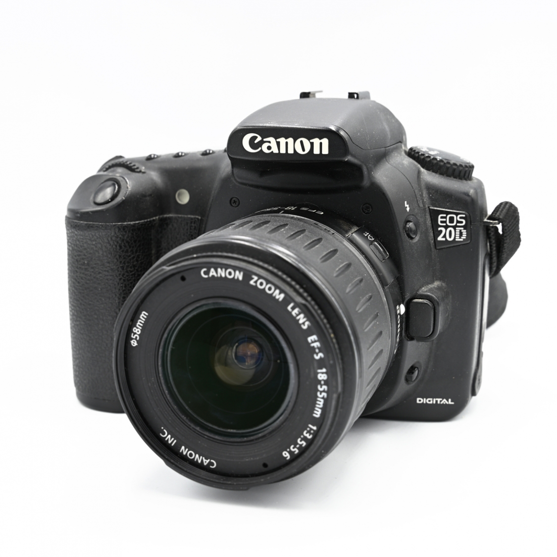 Canon EOS 20D DSLR Camera with EF-S 18-55mm Lens (As-Is - No Charger) Used