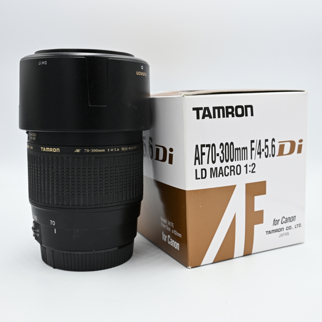 Tamron 70-300mm F4-5.6 AF Di LD Macro 1:2 Used Lens for Canon EF Mount
