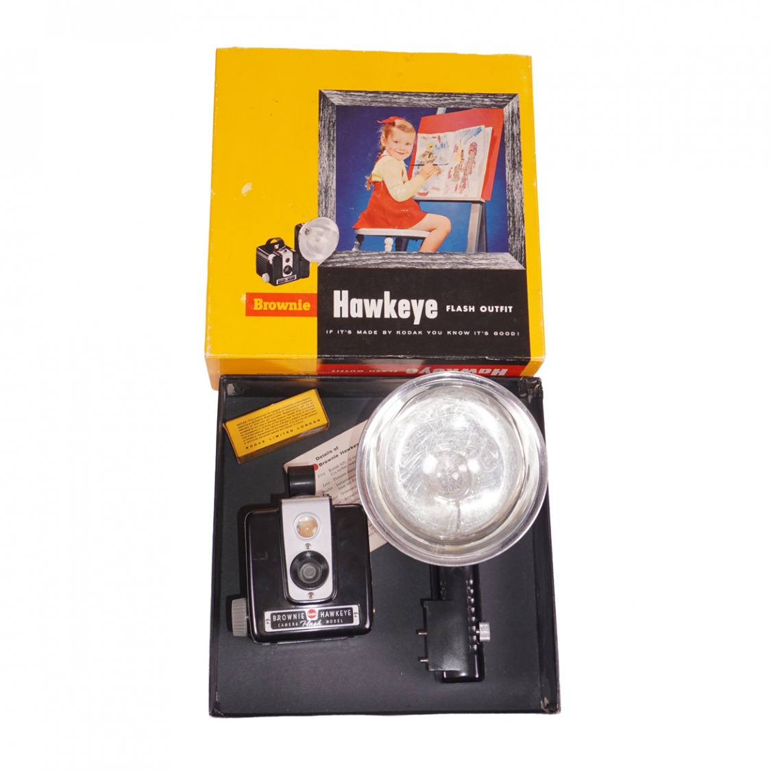 Kodak Brownie Hawkeye Flash Outfit (As Is) Used