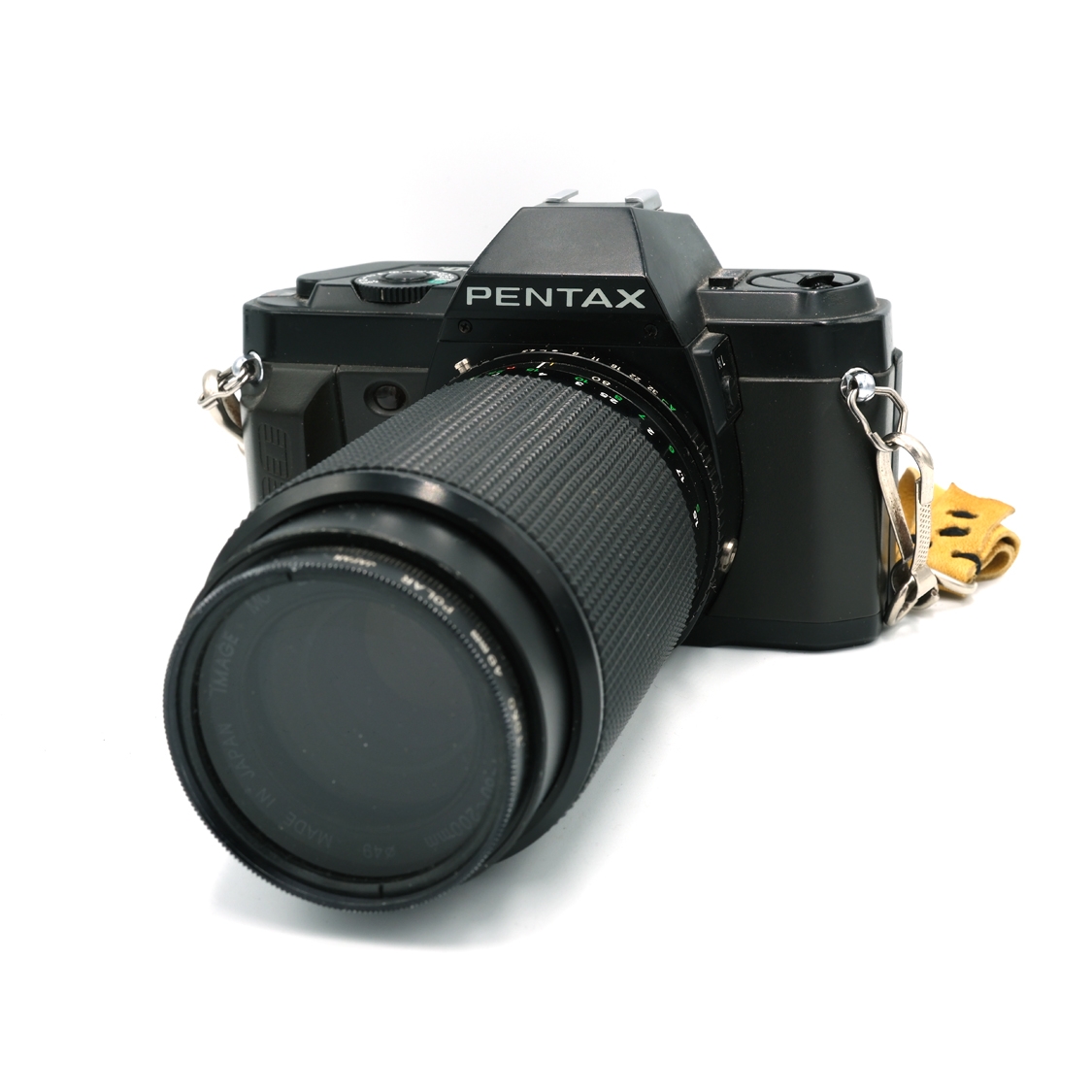 Pentax P30N 35mm Film SLR Camera with 80-200mm F4.5-5.6 Lens - Used