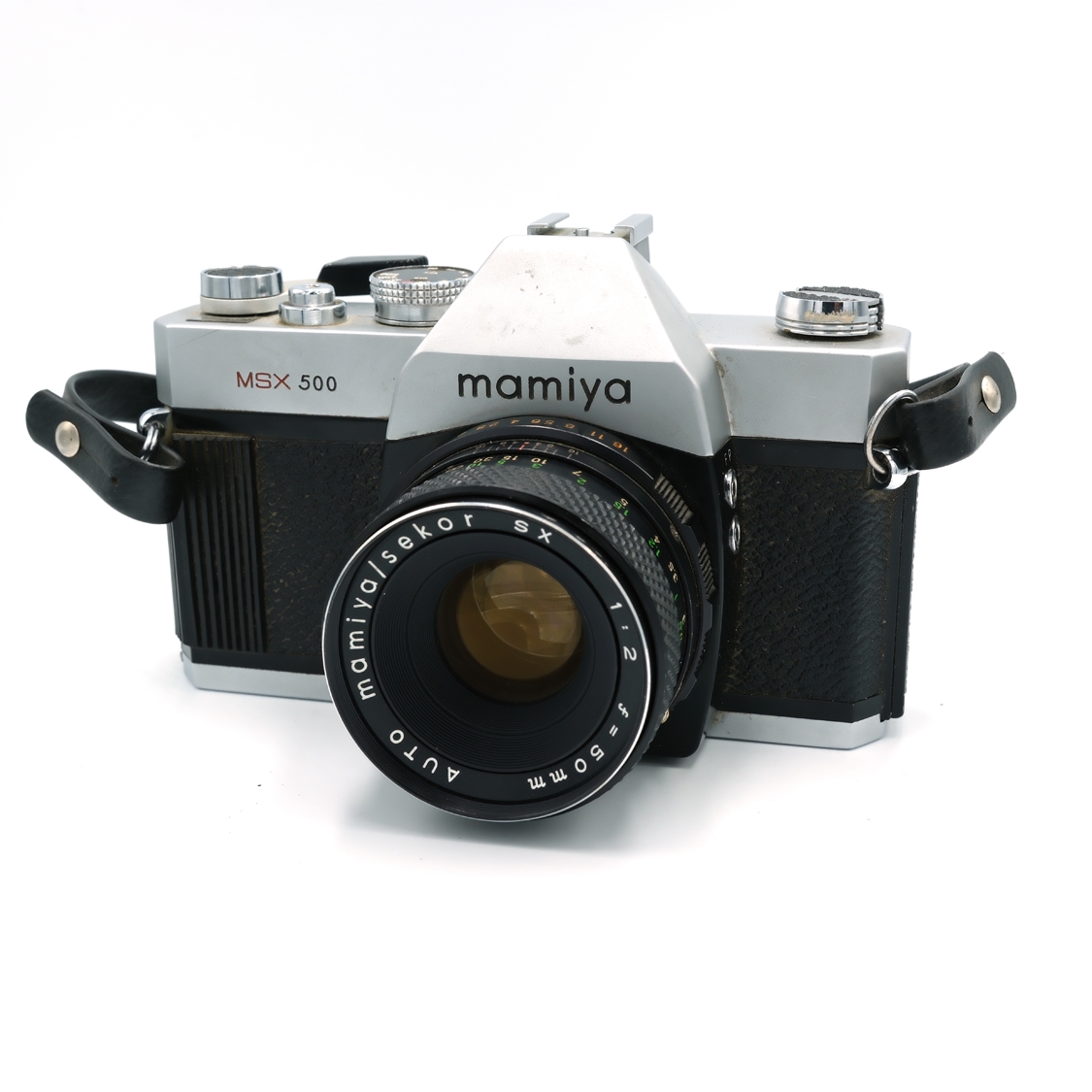 Mamiya MSX 500 35mm Film SLR Camera with 50mm F2.0 Lens - Used