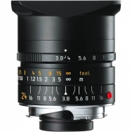 Open Box Leica Elmar-M 24 F3.8 ASPH Black Anodized