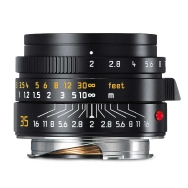 Leica Summicron-m 35 F2.0 ASPH Black Anodized