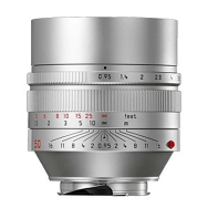 Leica Noctilux-M 50mm F0.95 ASPH Lens (silver anodized)