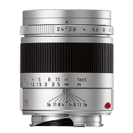 Leica M 75mm F2.4 Lens (silver)