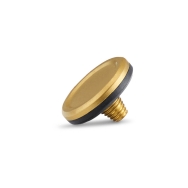 Leica Soft Release Button (Brass - Blasted Finish)