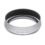 Leica Round Lens Hood Q (Aluminum, Silver)
