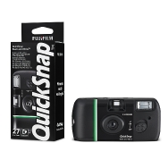Fujifilm QuickSnap Black & White 400 ISO 35mm Film Disposable Camera (27 Exposures)