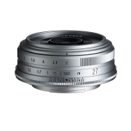 Voigtlander 27mm f2 ULTRON Lens for Fujifilm X Mount (Silver)