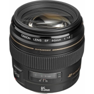 Canon EF 85mm F1.8 USM Lens - Open Box
