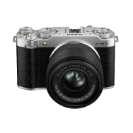 Fujifilm X-M5 Mirrorless Camera with 15-45mm Lens (Silver)