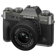Fujifilm X-T30 III Camera with 13-33mm F3.5-6.3 OIS Lens (Charcoal Silver)