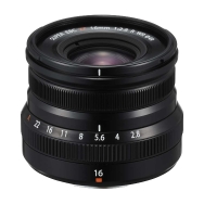 Fujifilm XF 16mm F2.8 WR Lens (black)
