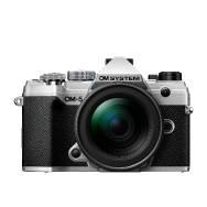 Open Box OM System OM-5 Camera with 12-45mm Lens (Silver)