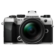 OM System OM-5 Mark II Camera with 12-45mm f4 Pro Lens (Silver)