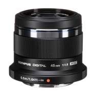 OM System PEN MSC 45mm F1.8 Lens for Micro Four Thirds Mount (Black)