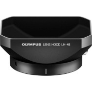 Olympus LH-48 Black Lens Hood for Olympus 12mm F2.0 