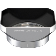 Olympus LH-48  Lens Hood for Olympus 12mm F2.0 (Silver)