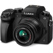 Panasonic Lumix DMC-G7 (black) with 14-42mm OIS II Lens - Open Box