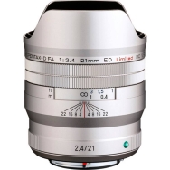 Pentax FA 21mm f/2.4ED Limited DC WR Lens (Silver)