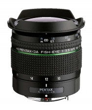 Pentax HD DA 10-17 F3.5-4.5 ED Fisheye Lens
