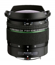 Pentax HD DA 10-17mm F3.5-4.5 ED Fisheye Lens