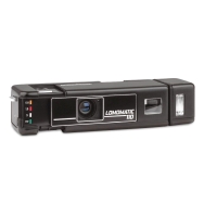 Lomography Lomomatic 110 Film Camera with Flash (Metal Nocturne)