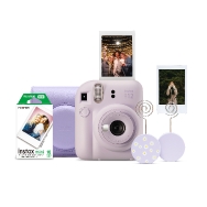 Fujifilm Instax Mini 12 Instant Camera Gift Set (Lilac Purple)
