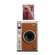 Fujifilm Instax Mini EVO Hybrid Instant Camera (Brown)