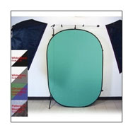 Promaster 6x7ft Chroma Green/Blue Pop up Background